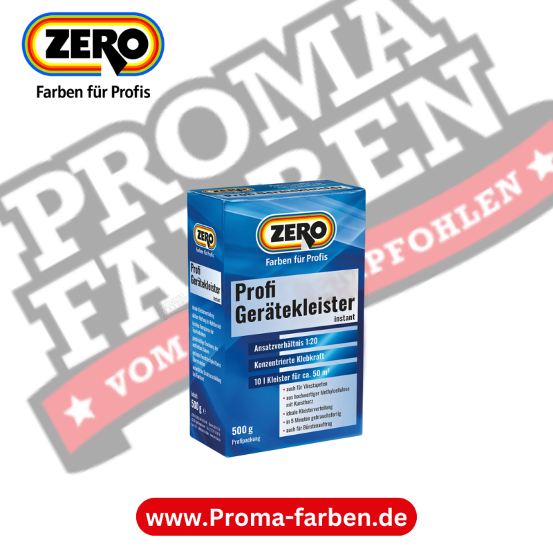 Zero Profi Gerätekleister Instant kaufen bei Proma Farben.de Maler Fachhandel & Onlineshop