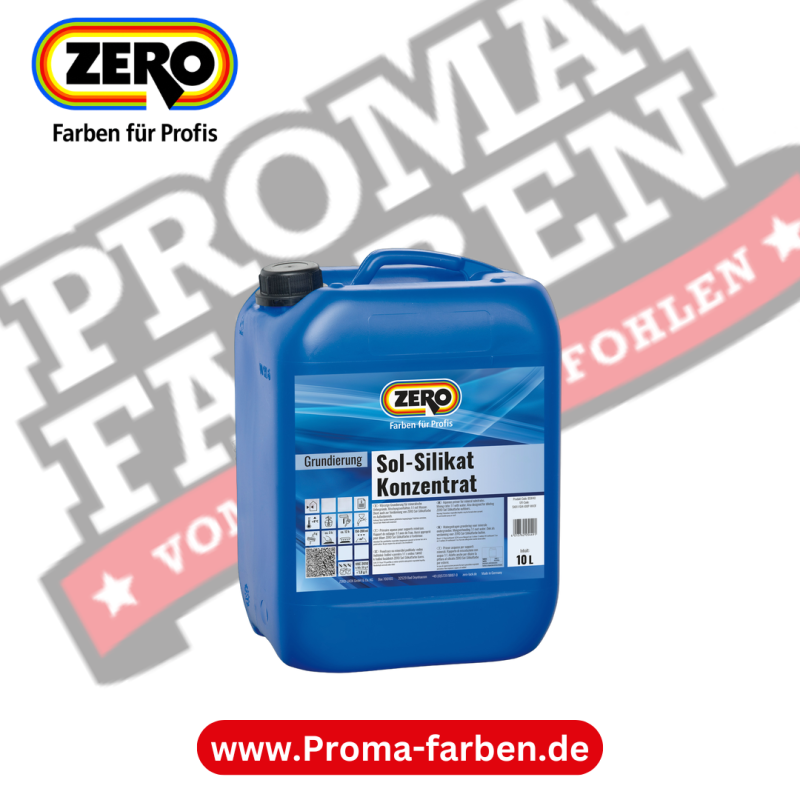 Zero Sol Silikat Konzentrat kaufen bei Proma Farben.de Maler Fachhandel & Onlineshop