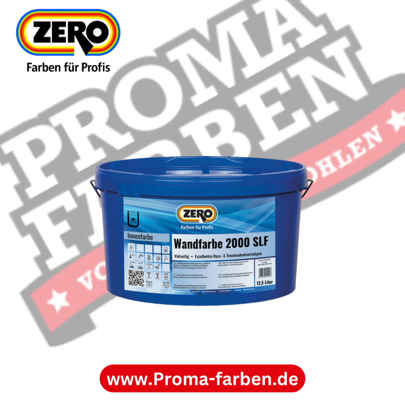 Zero Wandfarbe 2000 SLF kaufen bei Proma Farben.de Maler Fachhandel & Onlineshop
