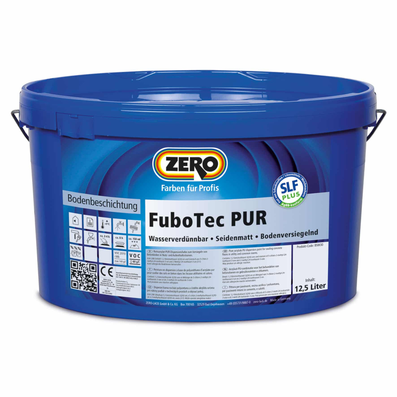 Zero FuboTec PUR Kieselgrau 12,5 l