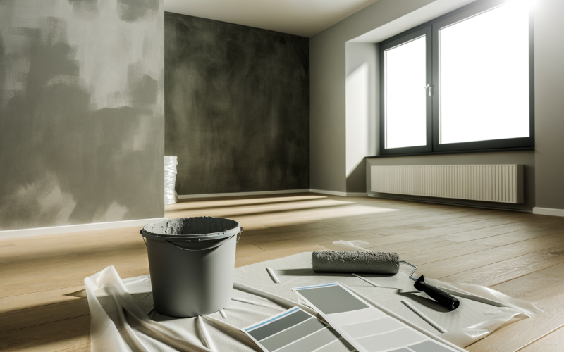 Betonoptik streichen – ProMa Farben Hamburg