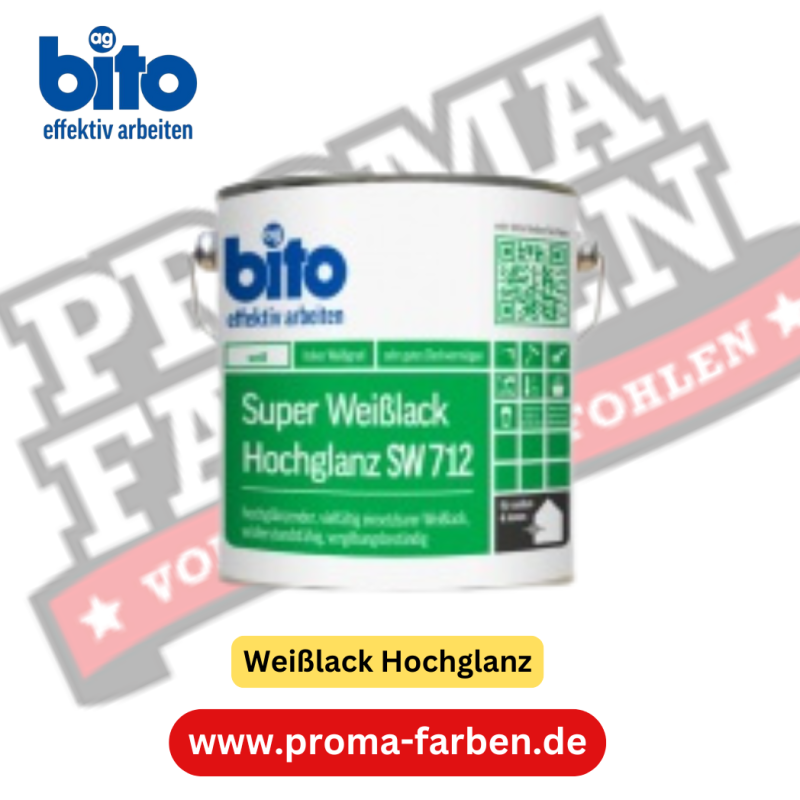 bito Super Weißlack Hochglanz SW 712 online bestellen bei ProMa Farben