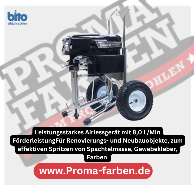bitool AirMaxx 8.0 Airless-Spritzgerät kaufen bei ProMa-farben.dekaufen bei ProMa-farben.de