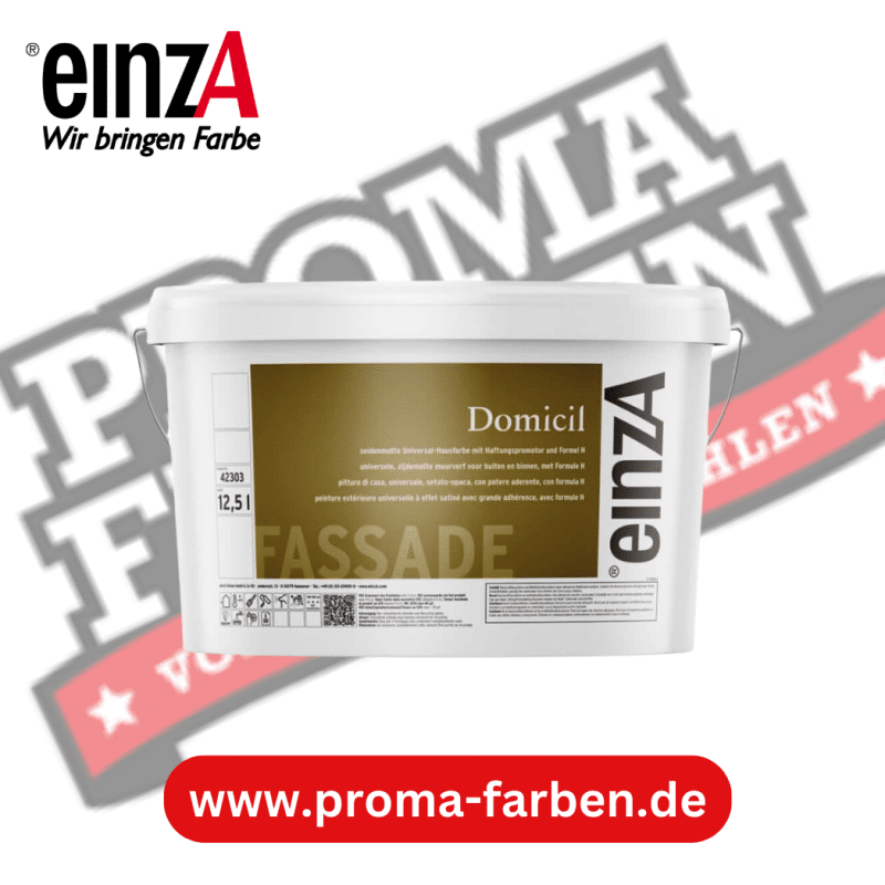 einzA Domicil Fassadenfarbe 12,5 Liter online bestellen bei ProMa Farben