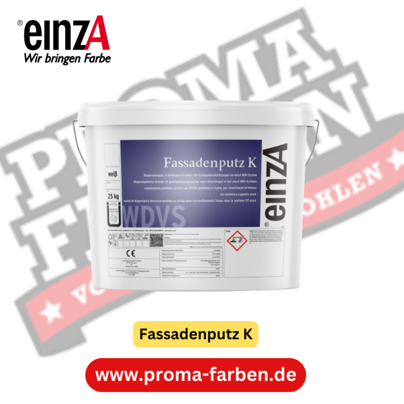 einzA Fassadenputz K online bestellen bei ProMa Farben