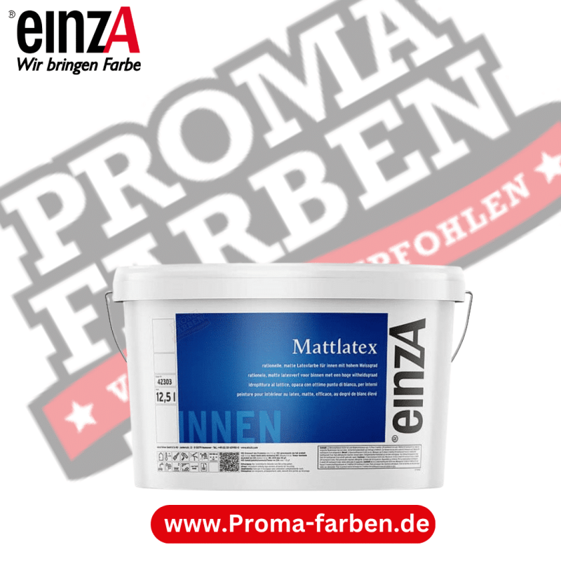 einzA Matlatex farbe 12,5l weiss Kaufen bei Proma farben