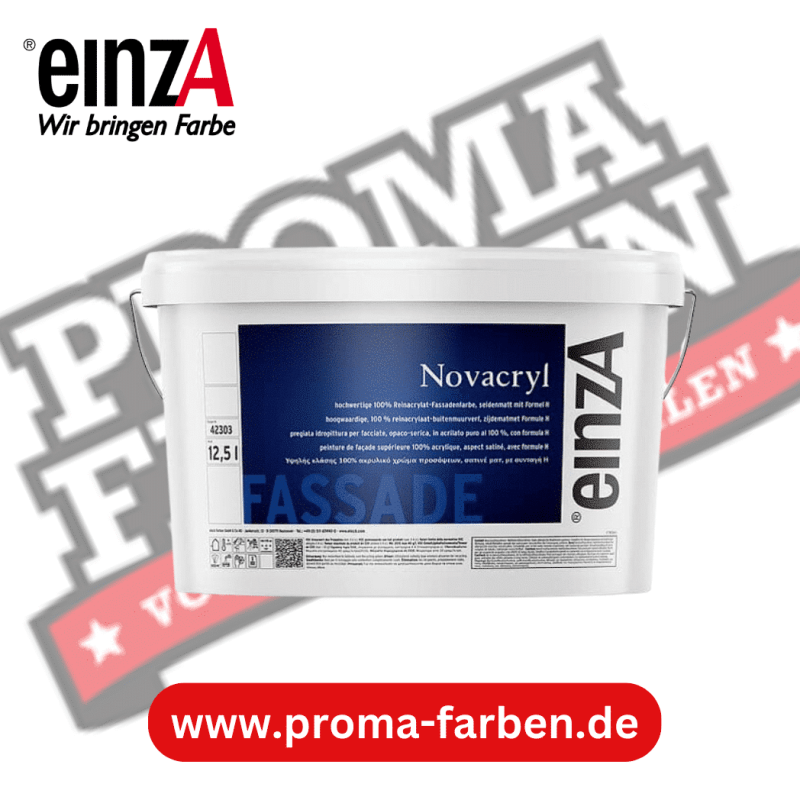 einzA Novacryl 12,5 Liter online bestellen bei ProMa Farben