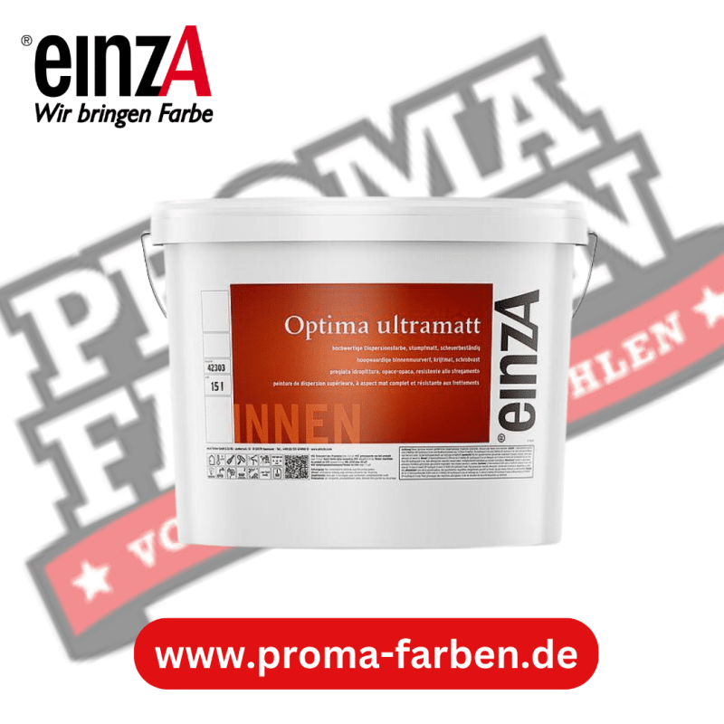 einzA Optima Ultramatt weiß 15 Liter online bestellen bei ProMa Farben