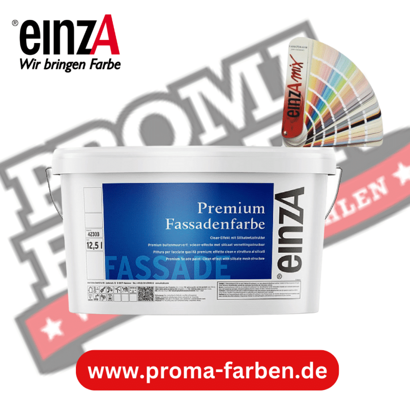 einzA Premium Fassadenfarbe online bestellen bei ProMa Farben