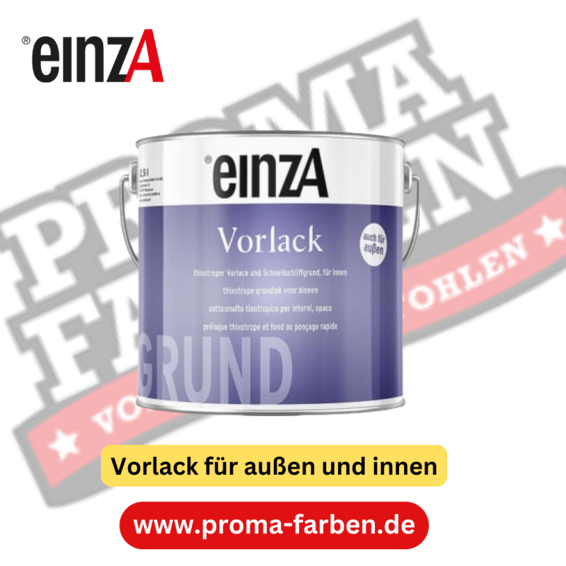 einzA Vorlack für außen und innen 750ml online bestellen bei ProMa Farben