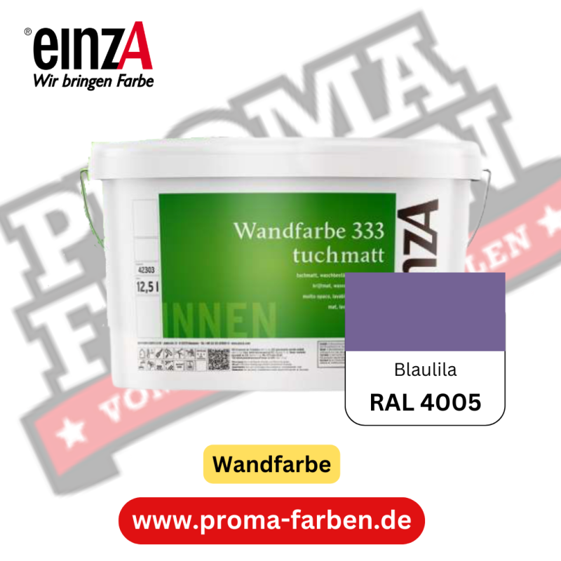einzA Wandfarbe 333 RAL 4005 Blaulila online bestellen bei ProMa Farben