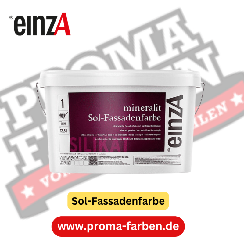 einzA mineralit Sol-Fassadenfarbe online bestellen bei ProMa Farben