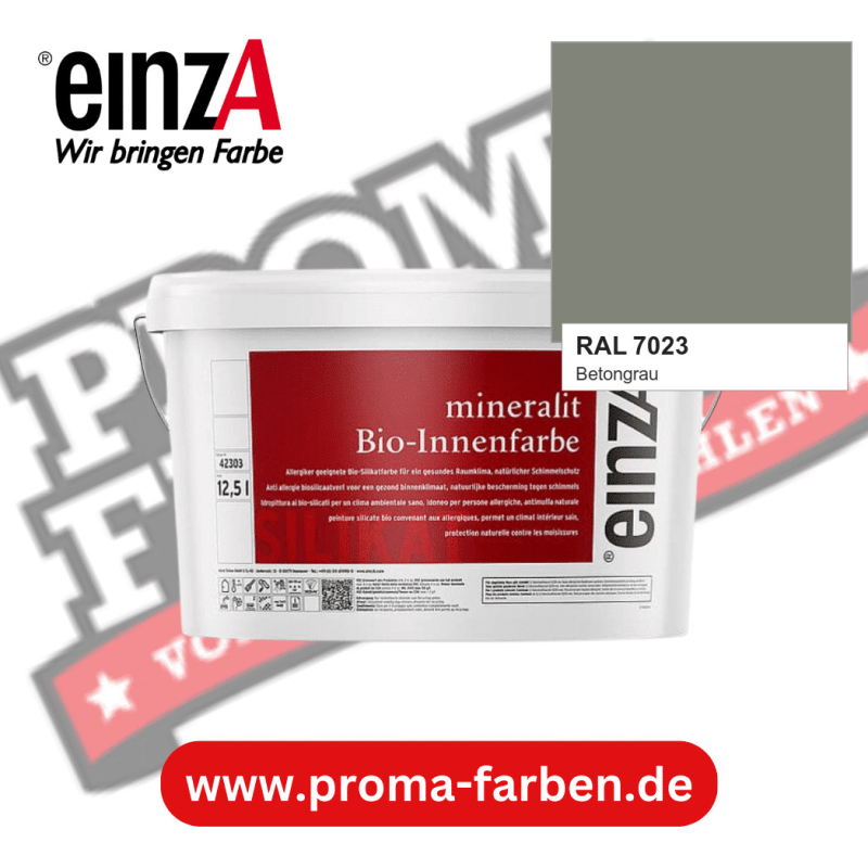 einzA mineralit Bio-Innenfarbe RAL 7023