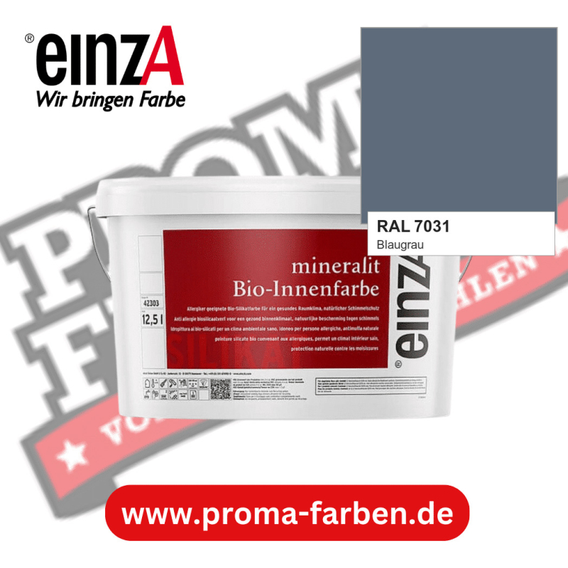 einzA mineralit Bio-Innenfarbe RAL 7031