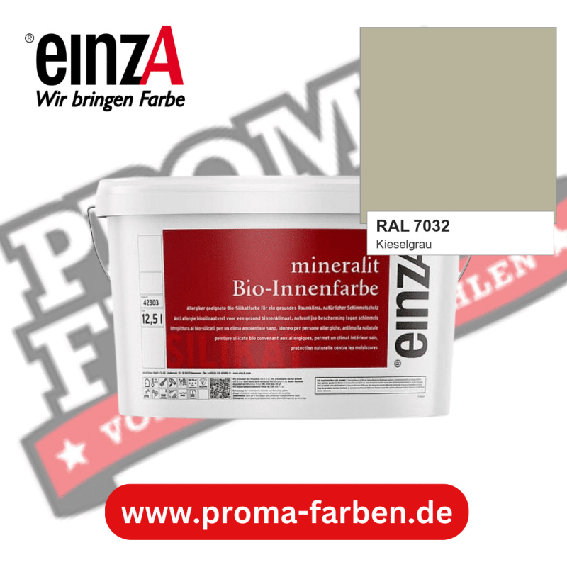 einzA mineralit Bio-Innenfarbe RAL 7032