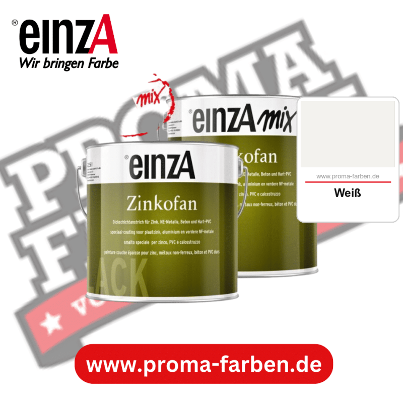 einzA Zinkofan kaufen bei Proma Farben Weiß