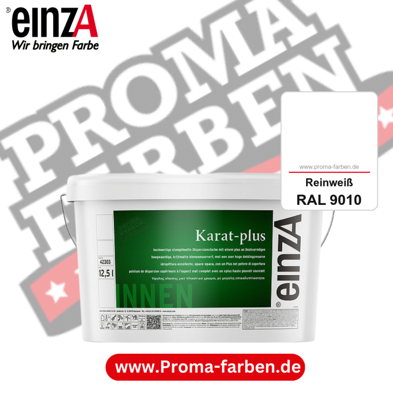 einzA Karat-plus kaufen bei Proma Farben RAL 9010 Reinweiß