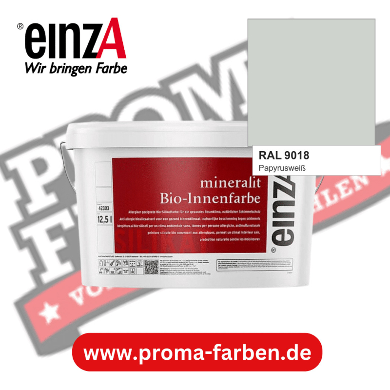einzA Karat-plus RAL 9018 Papyrusweiß