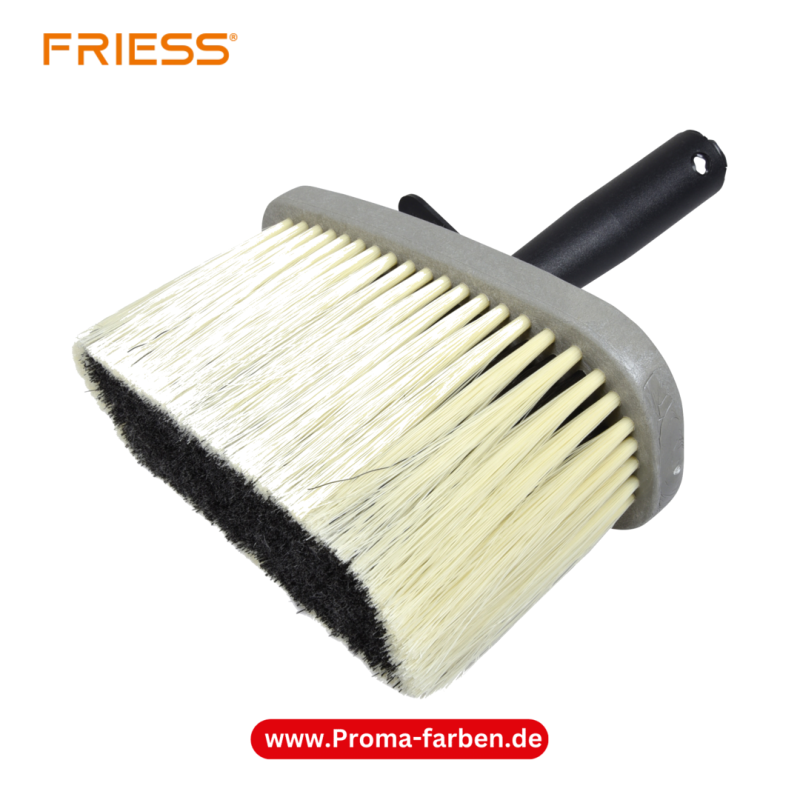 Friess Techno Deckenbürste Kunststoffrücken 8 x 17 cm, Kunstborste, oval kaufen bei Proma Farben