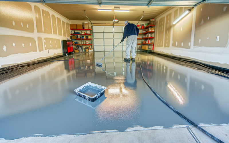 Garagenboden streichen – ProMa Farben Hamburg