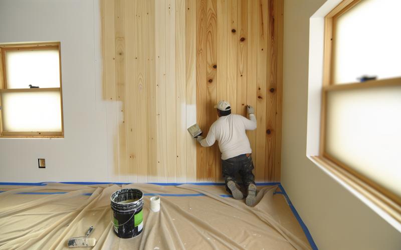 Holzverkleidung streichen – ProMa Farben Hamburg