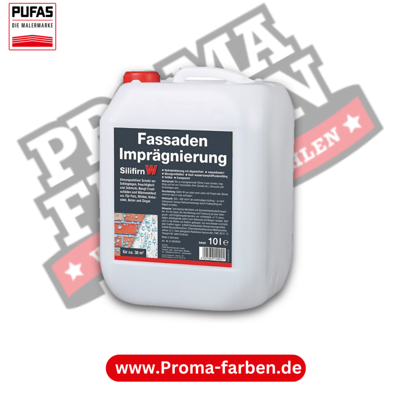 Pufas Fassaden-Imprägnierung Silifirn W kaufen bei Proma Farben