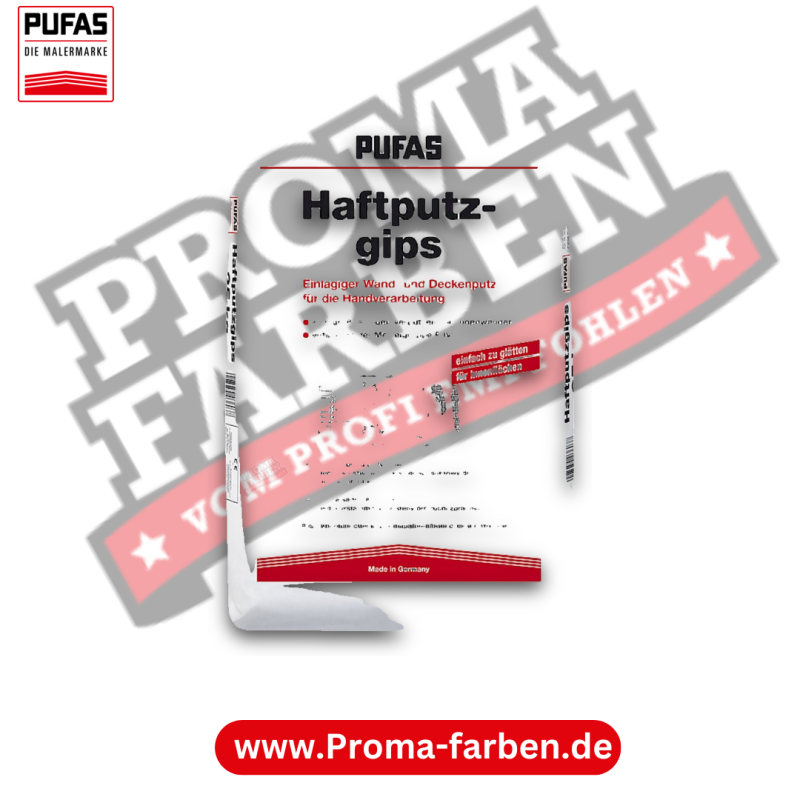 Pufas Haftputzgips kaufen bei Proma Farben