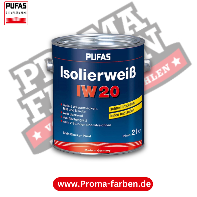 Pufas Isolierwei\u00df IW20 kaufen bei Proma Farben