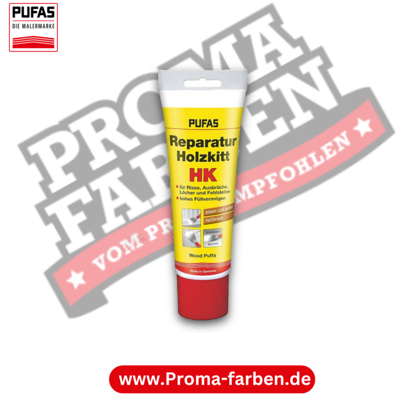 Pufas Reparatur-Holzkitt HK kaufen bei Proma Farben