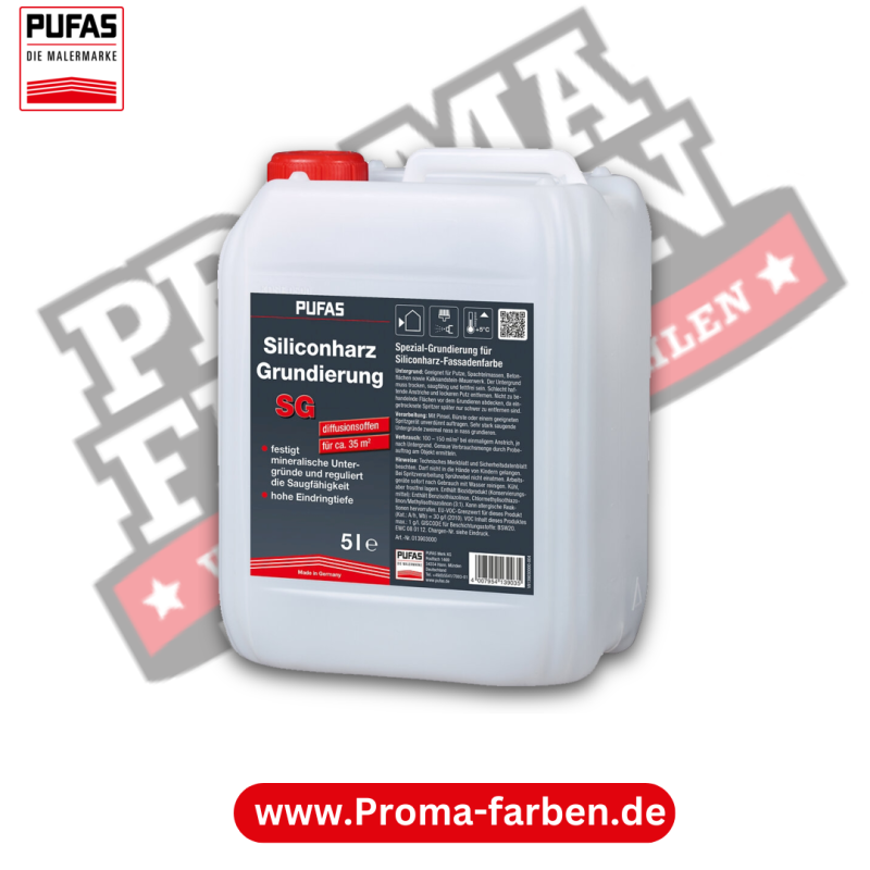 Pufas Siliconharz-Grundierung SG kaufen bei Proma Farben