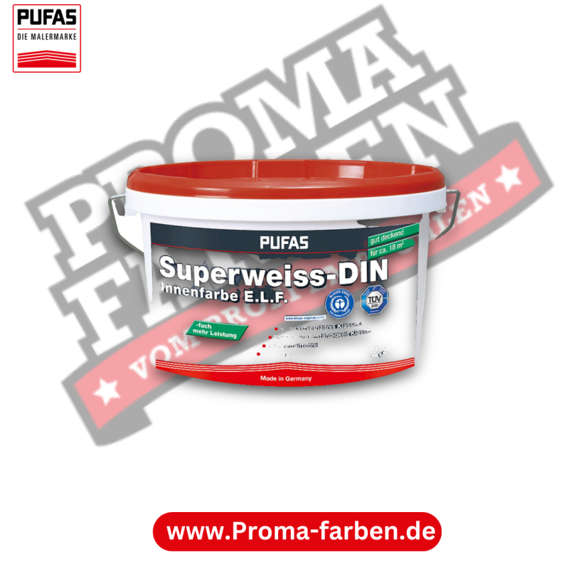 Pufas Superweiss-DIN kaufen bei Proma Farben