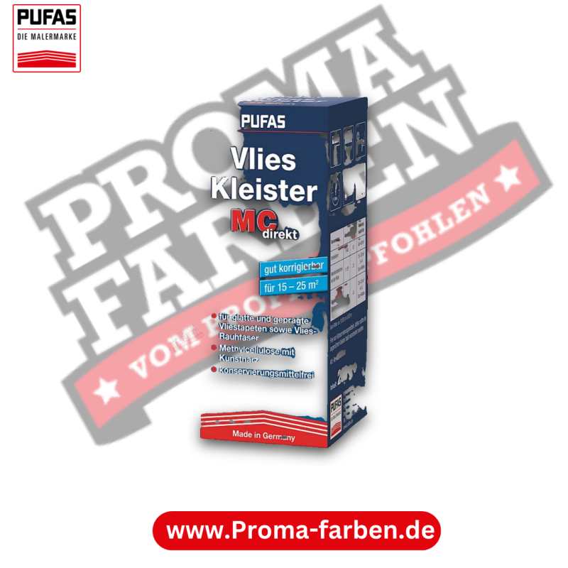 Pufas Vlies-Kleister MC direkt kaufen bei Proma Farben