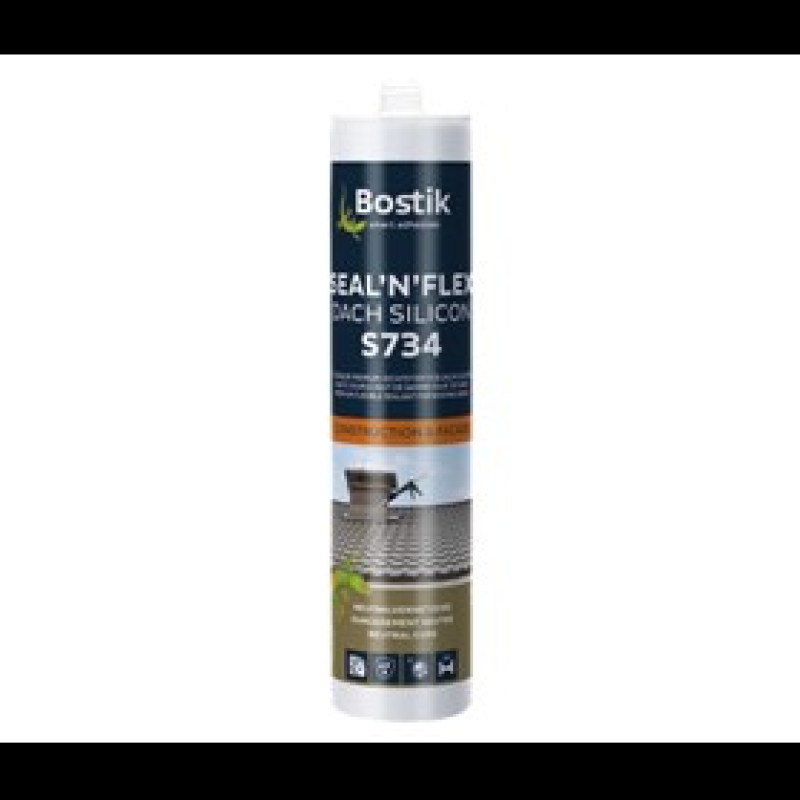 Bostik S734 Seal'N'Flex Dach Silicon Transparent 300 ml kaufen bei Proma Farben