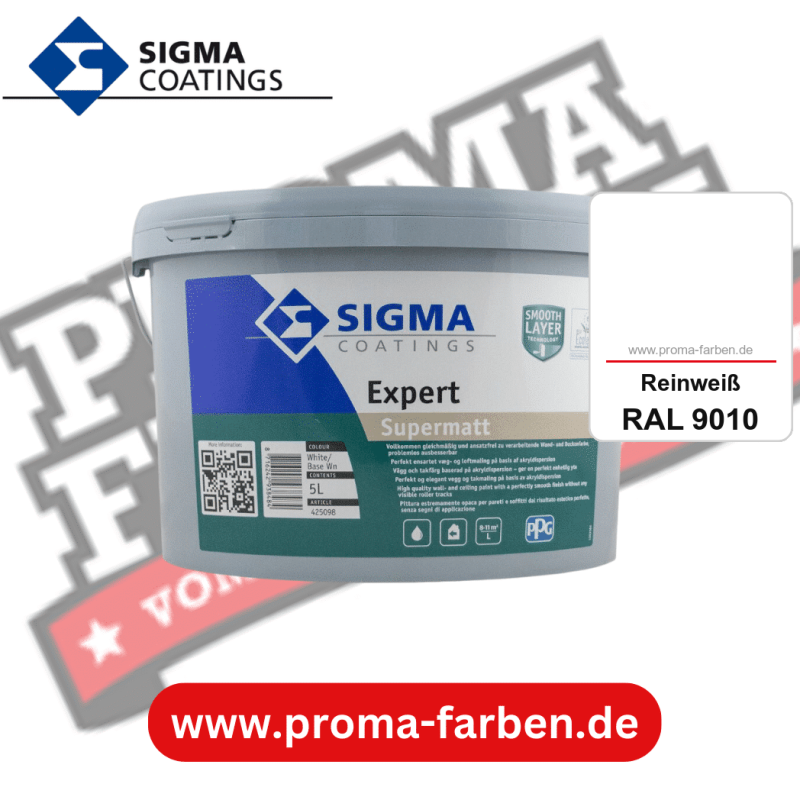 SIGMA Expert kaufen bei Proma Farben RAL 9010 Reinweiß