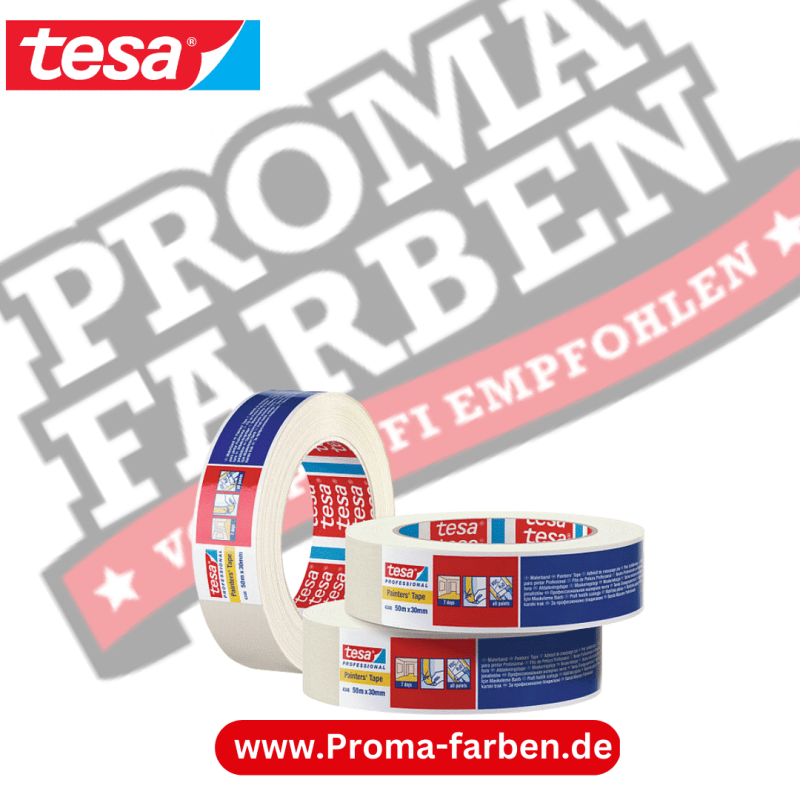 tesakrepp Malerband 4348 Standard 19mm Kaufen bei Proma farben
