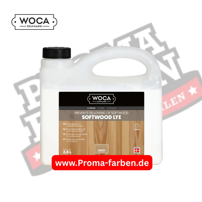 WOCA Weichholzlauge (Softwood Lye) kaufen bei ProMa Farben