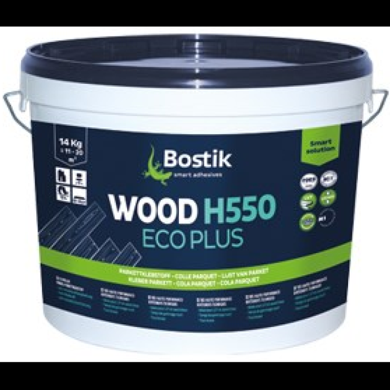 Bostik Wood H550 Eco Plus Schneller Hybrid-Parkettklebstoff kaufen bei Proma Farben