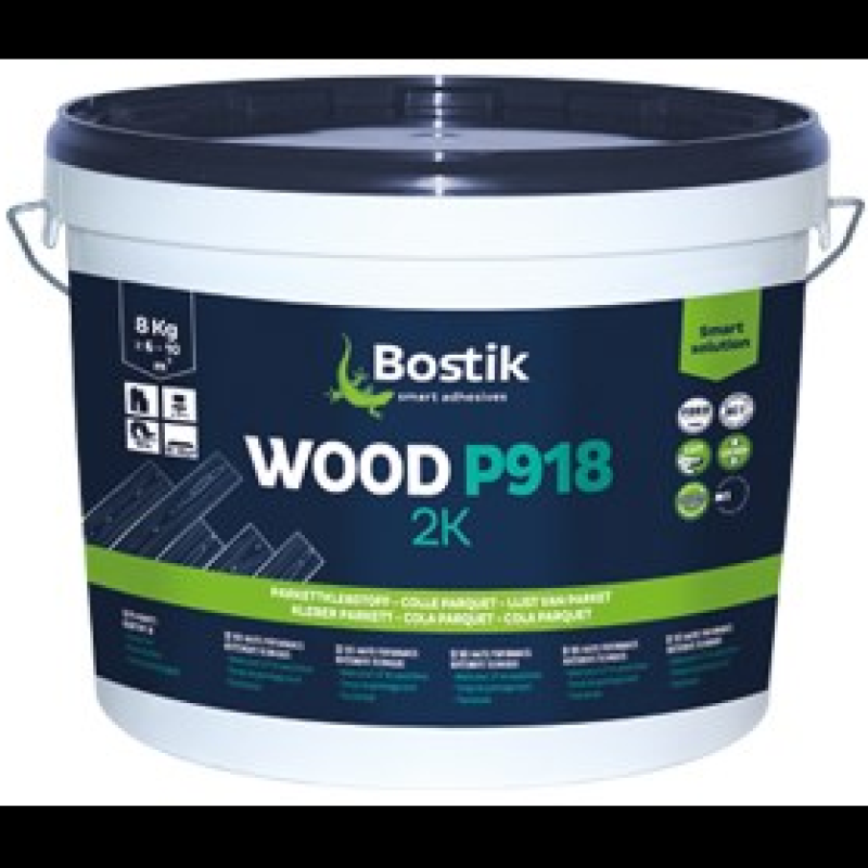 Bostik Wood P918 2K PU-Parkettklebstoff 8 kg kaufen bei Proma Farben