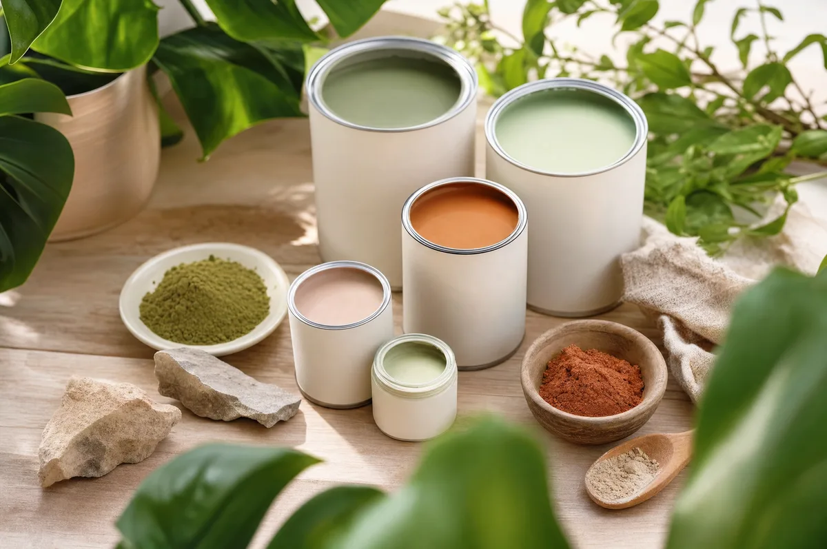 Nachhaltige Produkte — Bio-, Mineral- und Silikatfarben
