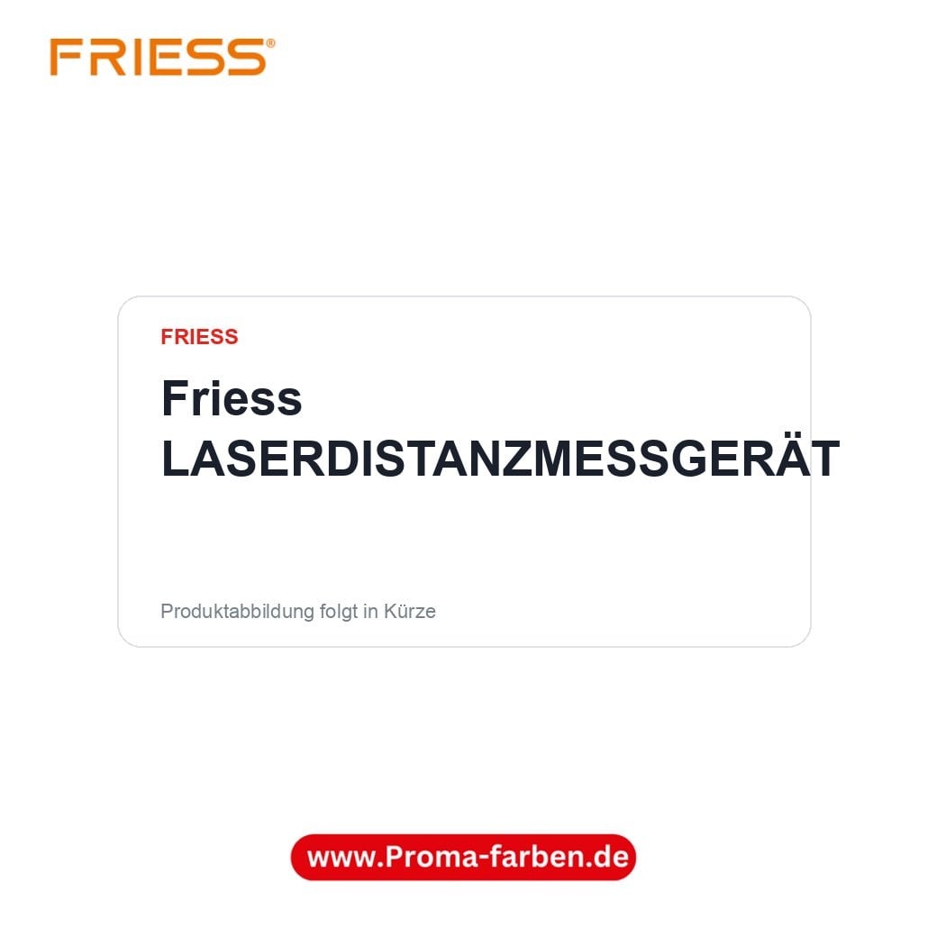 Friess LASERDISTANZMESSGERÄT – Proma Farben
