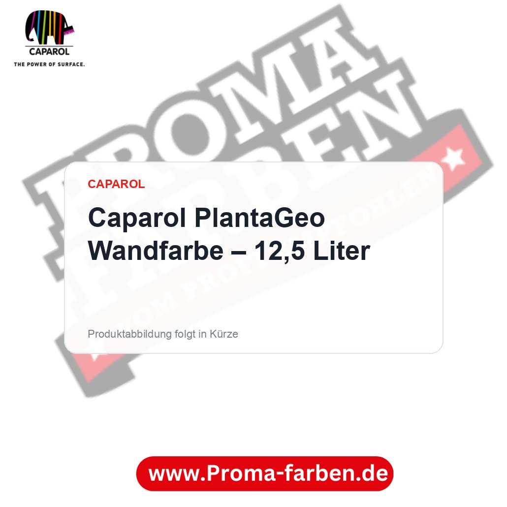 Caparol PlantaGeo Wandfarbe – 12,5 Liter – Proma Farben