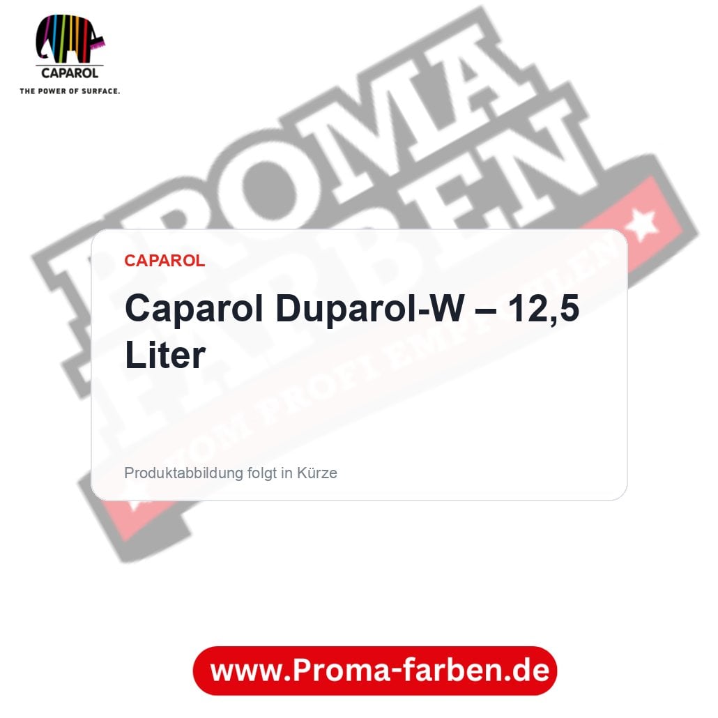 Caparol Duparol-W – 12,5 Liter – Proma Farben