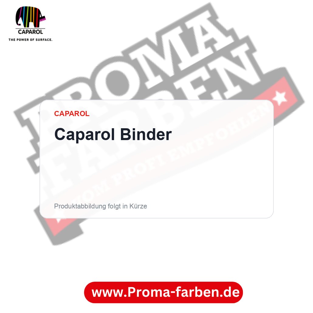 Caparol Binder – Proma Farben