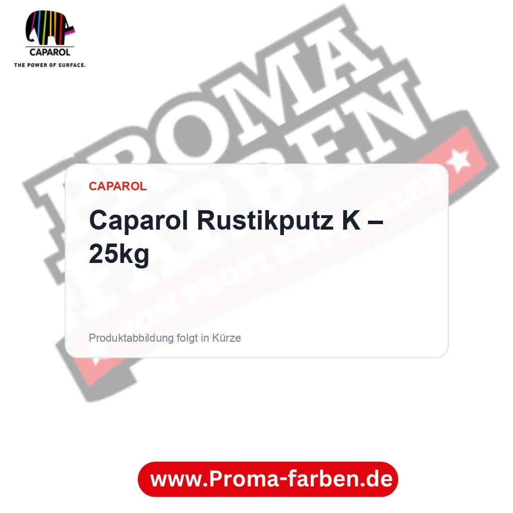 Caparol Rustikputz K – 25kg – Proma Farben