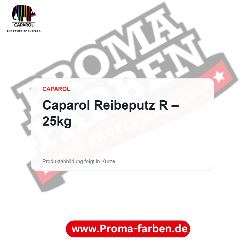 Caparol Reibeputz R – 25kg – Proma Farben