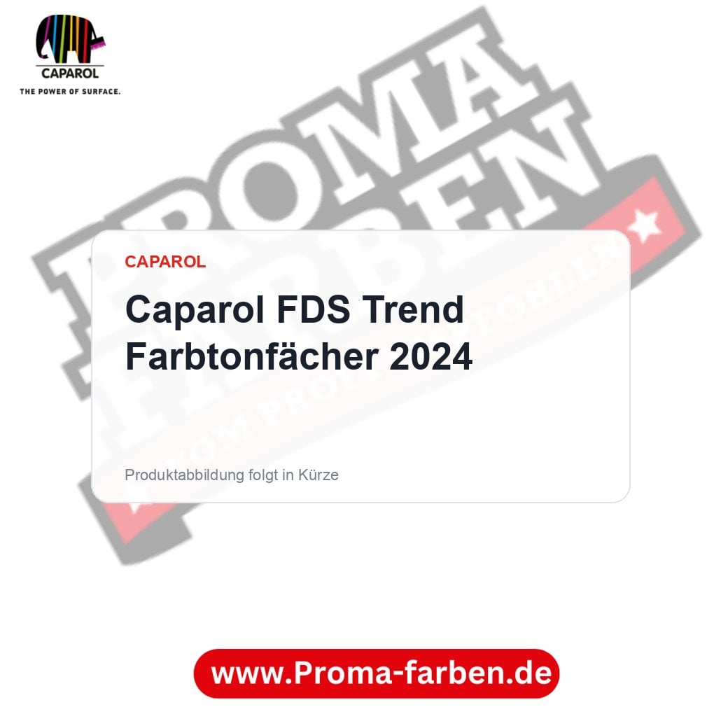 Caparol FDS Trend Farbtonfächer 2024 – Proma Farben