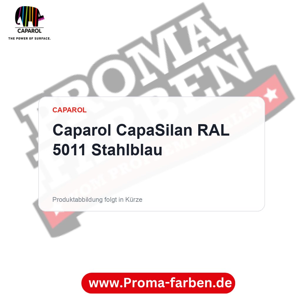 Caparol CapaSilan RAL 5011 Stahlblau – Proma Farben