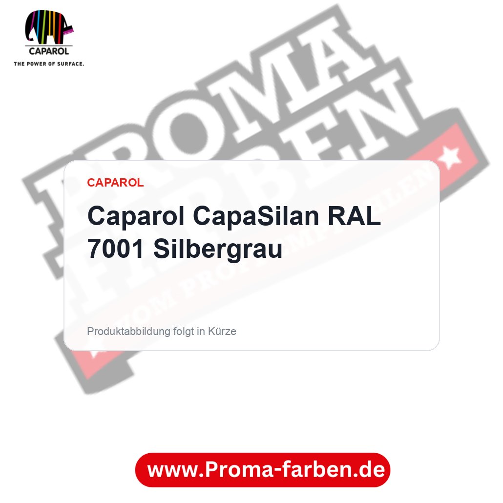 Caparol CapaSilan RAL 7001 Silbergrau – Proma Farben