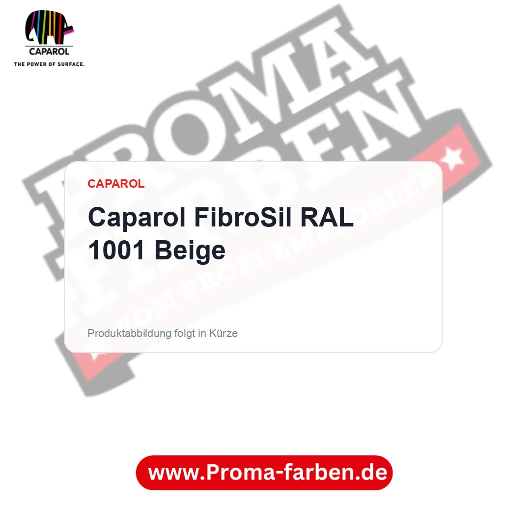 Caparol FibroSil RAL 1001 Beige – Proma Farben