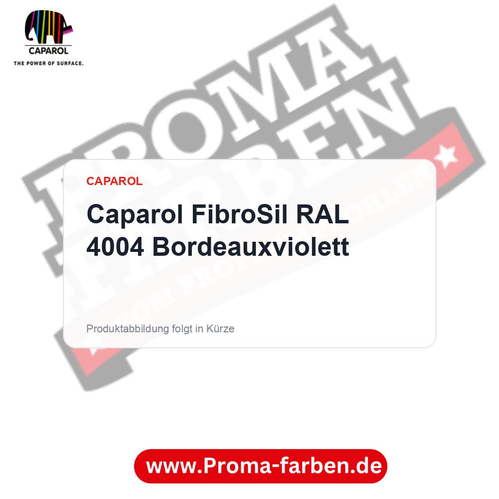 Caparol FibroSil RAL 4004 Bordeauxviolett – Proma Farben